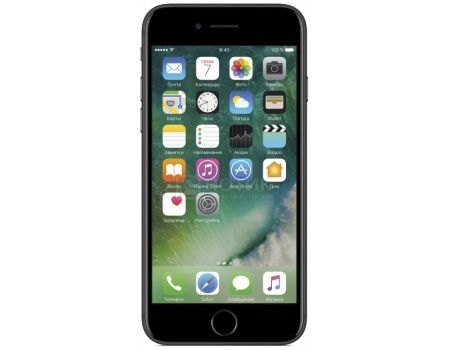 Смартфон Apple iPhone 7 128Gb Black (iOS 10/A10 Fusion 2340MHz/4.7" (1334x750)/2048Mb/128Gb/4G LTE 3G (EDGE, HSDPA, HSPA+)) [MN922RU/A]