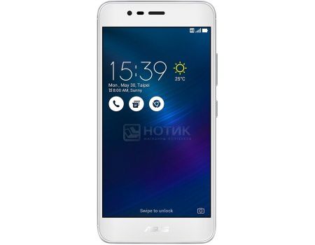 Смартфон Asus Zenfone 3 Max ZC520TL (Android 6.0 (Marshmallow)/MT6737T 1500MHz/5.2" (1280x720)/2048Mb/16Gb/4G LTE 3G (EDGE, HSDPA, HSPA+)) [90AX0087-M00280]