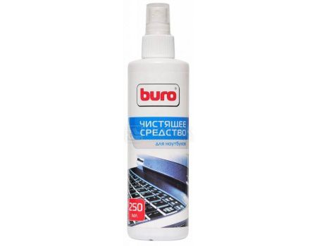Чистящий спрей Buro для ноутбуков 250мл, BU-Snote