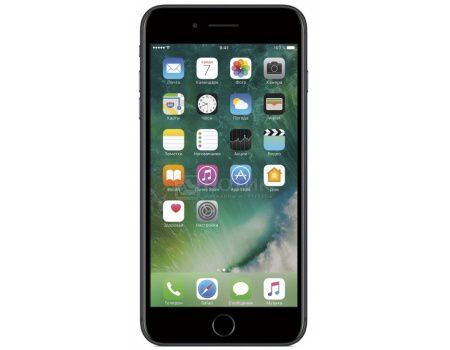 Смартфон Apple iPhone 7 Plus 128Gb Black (iOS 10/A10 Fusion 2340MHz/5.5" (1920x1080)/3072Mb/128Gb/4G LTE 3G (EDGE, HSDPA, HSPA+)) [MN4M2RU/A]