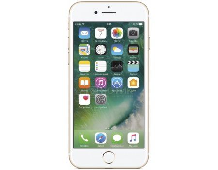 Смартфон Apple iPhone 7 128Gb Gold (iOS 10/A10 Fusion 2340MHz/4.7" (1334x750)/2048Mb/128Gb/4G LTE 3G (EDGE, HSDPA, HSPA+)) [MN942RU/A]