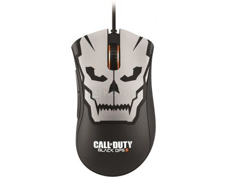 Мышь проводная DeathAdder Chroma Call of Duty Black Ops 3, 10000dpi, USB, 2,1m, Черный/Белый RZ01-01210200-R3M1