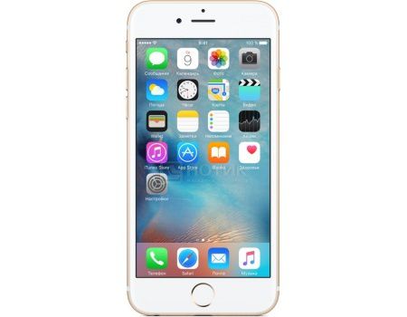 Смартфон Apple iPhone 6s 32Gb Gold (iOS 10/A9 1840MHz/4.7" (1334x750)/2048Mb/32Gb/4G LTE 3G (EDGE, HSDPA, HSPA+)) [MN112RU/A]