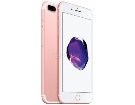 Смартфон Apple iPhone 7 Plus 32Gb Rose Gold (iOS 10/A10 Fusion 2340MHz/5.5" (1920x1080)/3072Mb/32Gb/4G LTE 3G (EDGE, HSDPA, HSPA+)) [MNQQ2RU/A]