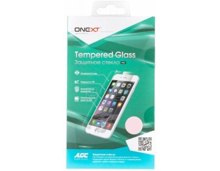 Защитное стекло ONEXT для Apple iPhone 7, 3D Черный 41159