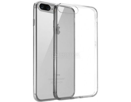 Чехол-накладка для iPhone 7 Plus Ozaki O!coat Crystal+ OC747TR, Пластик, Прозрачный