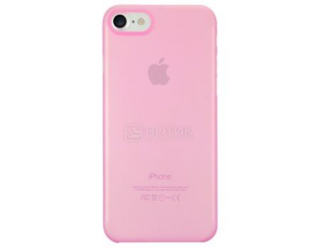 Чехол-накладка для iPhone 7 Ozaki O!coat 0.3 Jelly OC735PK, Пластик, Розовый