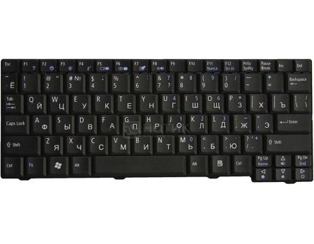 Клавиатура для ноутбука Acer Aspire One A110L, A110X, A150L, A150X, D250, ZG5 Series, TopON TOP-67818 Черный