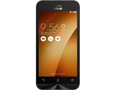Смартфон Asus Zenfone Go ZB450KL Sheer Gold (Android 6.0 (Marshmallow)/MSM8916 1200MHz/4.5" (854x480)/1024Mb/8Gb/4G LTE 3G (EDGE, HSDPA, HSPA+)) [90AX0095-M00210]