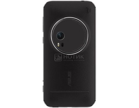 Чехол Asus ZenFone 2 Zoom Zen Case для ZX551ML, Кожа, Black, Черный  90AC0100-BBC001