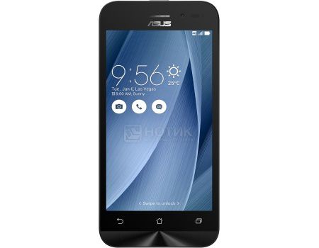 Смартфон Asus Zenfone Go ZB450KL Silver Blue (Android 6.0 (Marshmallow)/MSM8916 1200MHz/4.5" (854x480)/1024Mb/8Gb/4G LTE 3G (EDGE, HSDPA, HSPA+)) [90AX0096-M00220]