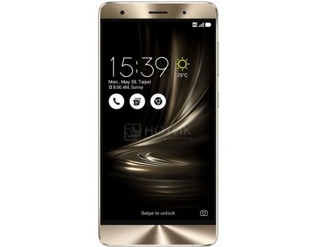 Смартфон Asus Zenfone 3 Deluxe ZS570KL (Android 6.0 (Marshmallow)/MSM8996 2150MHz/5.7" (1920x1080)/6144Mb/64Gb/4G LTE 3G (EDGE, HSDPA, HSPA+)) [90AZ0161-M00110]