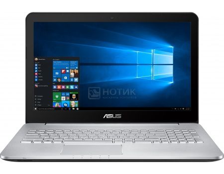 Ноутбук ASUS N552VW-FY242R (15.6 IPS (LED)/ Core i5 6300HQ 2300MHz/ 8192Mb/ HDD 1000Gb/ NVIDIA GeForce® GTX 960M 4096Mb) MS Windows 10 Professional (64-bit) [90NB0AN1-M03040]