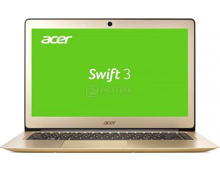 Ноутбук Acer Aspire Swift SF314-51-32Y2 (14.0 IPS (LED)/ Core i3 6100U 2300MHz/ 8192Mb/ SSD 128Gb/ Intel Intel HD Graphics 520 64Mb) MS Windows 10 Home (64-bit) [NX.GKKER.011]