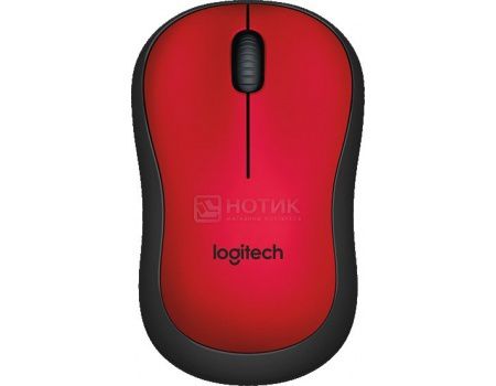 Мышь беспроводная Logitech M220 , 1000dpi, Красный 910-004880
