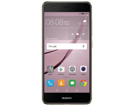 Смартфон Huawei Nova 32Gb Gold (Android 6.0 (Marshmallow)/MSM8953 2000MHz/5.0" (1920x1080)/3072Mb/32Gb/4G LTE 3G (EDGE, HSDPA, HSPA+)) [51090XKY]