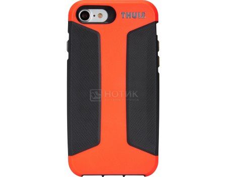 Чехол-накладка Thule Atmos X3 для iPhone 7 TAIE-3126 FIERY CORAL/DARK SHADOW, Поликарбонат, Черный/Красный