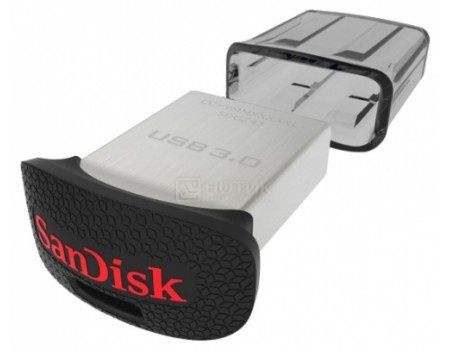 Флешка Sandisk 128Gb Ultra Fit SDCZ43-128G-GAM46, USB3.0, Черный