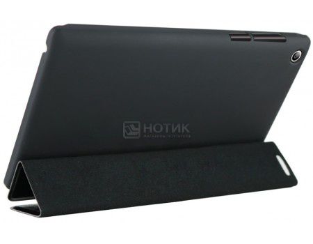 Чехол-подставка IT Baggage для планшета Asus Lenovo TAB 3 TB3-730X, Искусственная кожа, Черный, ITLN3A705-1