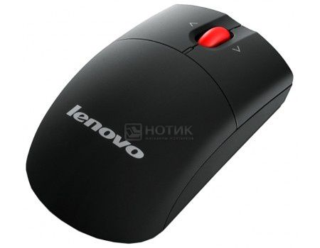 Мышь беспроводная Lenovo Wireless Laser Mouse, 1600dpi Черный 0A36188