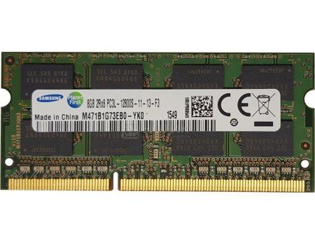 Модуль памяти Samsung SO-DIMM DDR3L 8192Mb PC3-12800 1600Mhz M471B1G73EB0-YK0