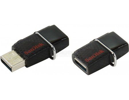 Флешка Sandisk 32Gb Ultra Dual SDDD2-032G-GAM46 USB3.0/microUSB, Черный