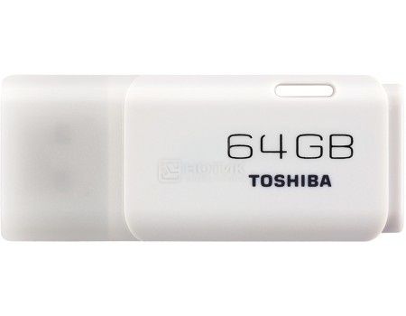 Флешка Toshiba 64Gb Hayabusa U202 THN-U202W0640E4 USB2.0, Белый