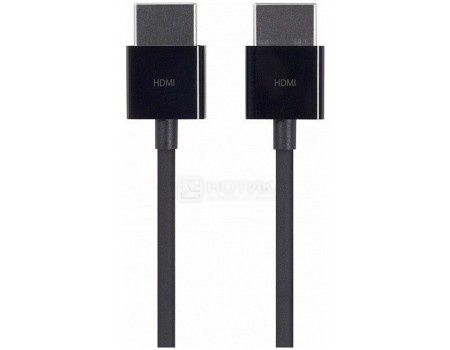 Кабель Apple HDMI to HDMI Adapter Cable (1.8 m), Черный, MC838ZM/B