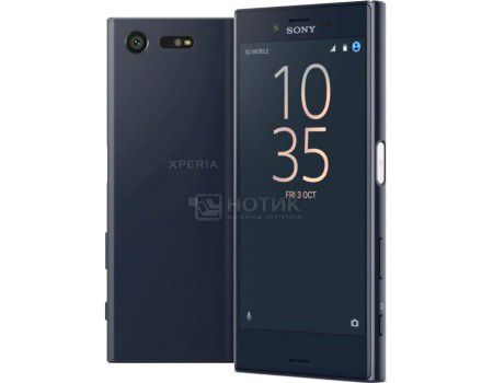 Смартфон Sony Xperia X Compact Black (Android 6.0 (Marshmallow)/MSM8956 1800MHz/4.6" (1280x720)/3072Mb/32Gb/4G LTE 3G (EDGE, HSDPA, HSPA+)) [F5321 Black]