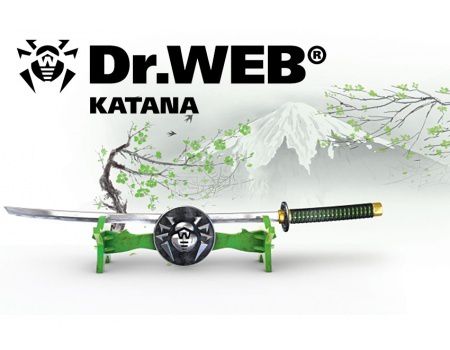 Электронная лицензия Dr.Web Katana, Продление на 24 мес на 1 ПК