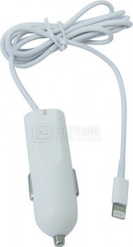 Автомобильное зарядное устройство IQfuture Lightning port/USB IQ-CC01/W Белый
