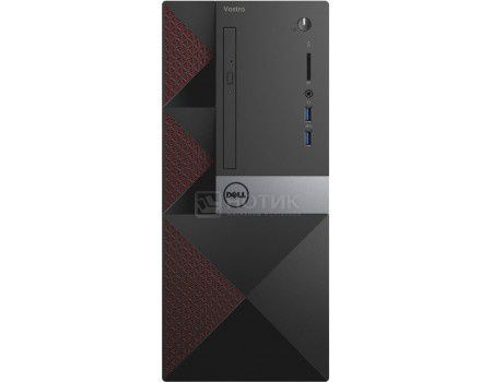 Системный блок Dell Vostro 3650 MT (0.0 / Core i3 6100 3700MHz/ 4096Mb/ HDD 500Gb/ NVIDIA GeForce GT 705 2048Mb) Linux OS [3650-0298]