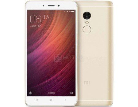 Смартфон Xiaomi Redmi 4 Gold (Android 6.0 (Marshmallow)/MSM8937 1400MHz/5.0" (1280x720)/2048Mb/16Gb/4G LTE 3G (EDGE, HSDPA, HSPA+)) [6954176828675]