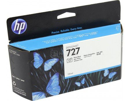 Картридж струйный HP 727 B3P23A для HP DJ T920/T1500 Чёрный B3P23A