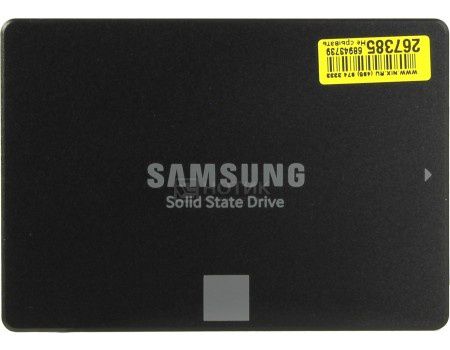 Внутренний SSD-накопитель Samsung 750 EVO 120Gb 2,5” SATA-III, TLC Черный MZ-750120BW