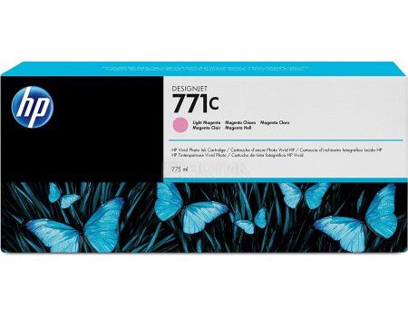 Картридж струйный HP 771C B6Y11A для HP DJ Z6200 Cветло-пурпурный B6Y11A (775мл)