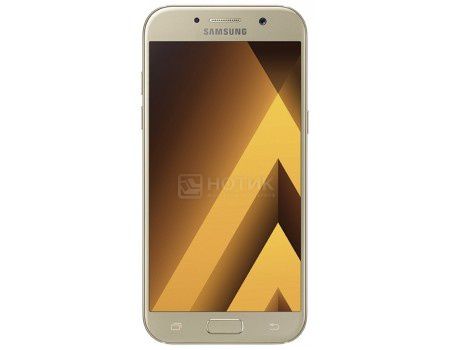 Смартфон Samsung Galaxy A7 2017 SM-A720F Gold (Android 6.0 (Marshmallow)/7880 1900MHz/5.7" (1920x1080)/3072Mb/32Gb/4G LTE 3G (EDGE, HSDPA, HSPA+)) [SM-A720FZDDSER]