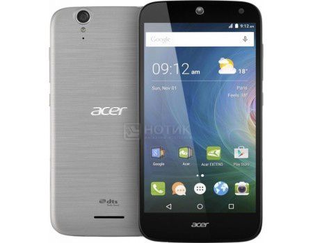Смартфон Acer Liquid Z630S Black (Android 5.1/MT6753 1300MHz/5.5" (1280x720)/3072Mb/32Gb/4G LTE 3G (EDGE, HSDPA, HSPA+)) [HM.HSYEU.002]