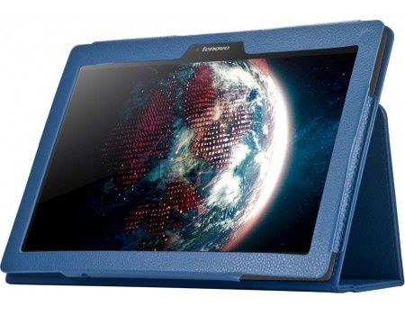 Чехол-подставка IT Baggage для планшета Lenovo IdeaTab 3 TB3-X70L TB3-X70F 10" Искусственная кожа, Синий ITLN3A102-4