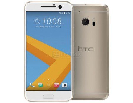 Смартфон HTC 10 Lifestyle Topaz Gold (Android 6.0 (Marshmallow)/MSM8976 1800MHz/5.2" (2560х1440)/3072Mb/32Gb/4G LTE 3G (EDGE, HSDPA, HSPA+)) [99HAJN037-00]