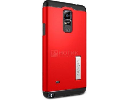 Чехол-накладка Spigen SGP для iPhone 6/6s Plus Slim Armor Case SGP10902, Полиуретан/Поликарбонат, Electric Red, Красный