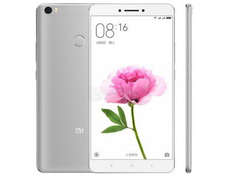 Смартфон Xiaomi Mi Max 32Gb Grey (Android 6.0 (Marshmallow)/MSM8956 1800MHz/6.4" (1920x1080)/3072Mb/32Gb/4G LTE 3G (EDGE, HSDPA, HSPA+)) [6954176828521]