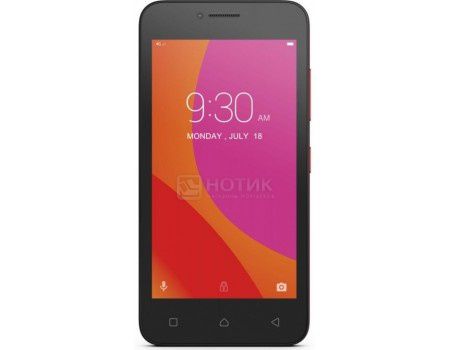 Смартфон Lenovo Vibe B A2016A40 Red (Android 6.0 (Marshmallow)/MT6735M 1000MHz/4.5" (800x480)/1024Mb/8Gb/4G LTE 3G (EDGE, HSDPA, HSPA+)) [PA4R0186RU]