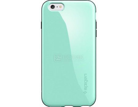 Чехол-накладка Spigen SGP для iPhone 6/6s Plus Capella Case SGP11084, Полиуретан/Поликарбонат, Mint, Зеленый