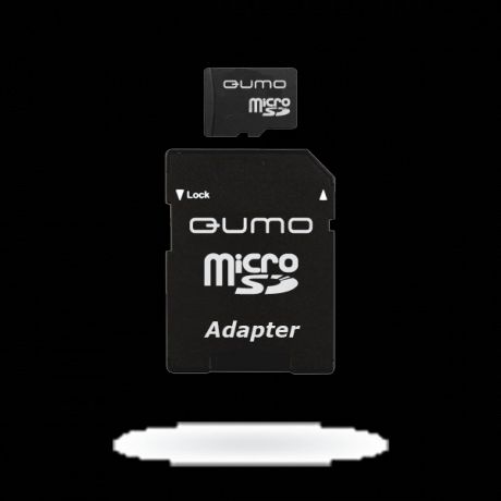 Карта памяти microSD 32Gb QUMO Class 10 + adapter