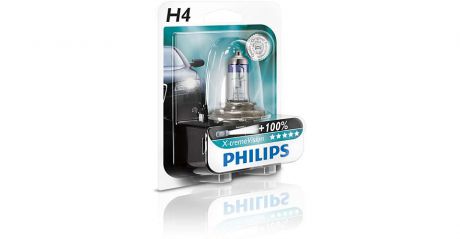 Галогеновая лампа Philips H4/XV/12V/55/60W/P43t-3