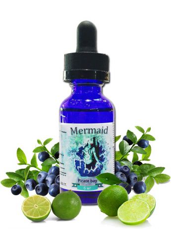 Жидкость Mermaid, 30 мл,  0 мг (Pirate bay)