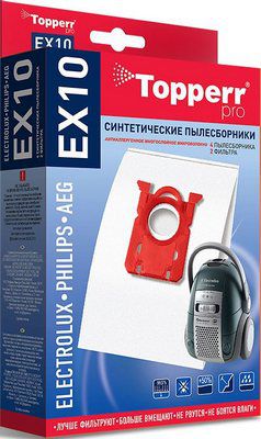 Набор пылесборников Topperr 1404 EX 10
