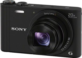 Цифровой фотоаппарат Sony Cyber-shot DSC-WX 350 черный
