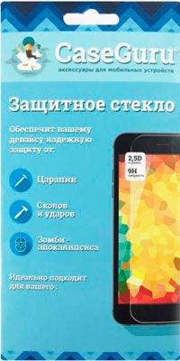 Защитное стекло CaseGuru для Samsung Galaxy S7 Full Screen White